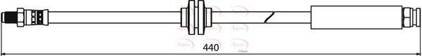 Apec HOS3967 Brake Hose - 1
