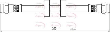 Apec HOS3969 Brake Hose - 1