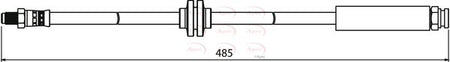 Apec HOS3976 Brake Hose - 1