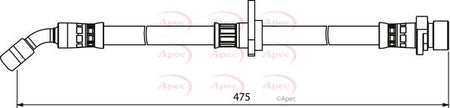 Apec HOS3982 Brake Hose - 1