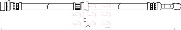 Apec HOS3990 Brake Hose - 1