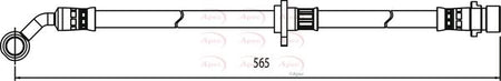 Apec HOS3994 Brake Hose - 1