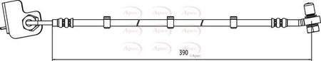Apec HOS4009 Brake Hose - 1