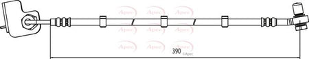 Apec HOS4011 Brake Hose - 1