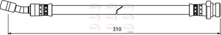 Apec HOS4015 Brake Hose - 1
