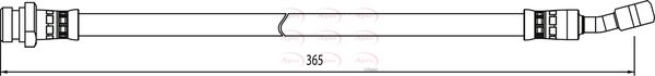 Apec HOS4023 Brake Hose - 1