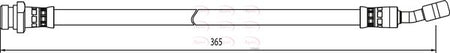 Apec HOS4024 Brake Hose - 1