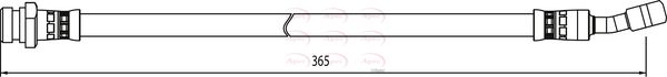 Apec HOS4024 Brake Hose - 1