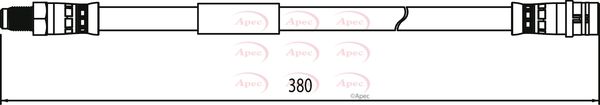 Apec HOS4034 Brake Hose - 1