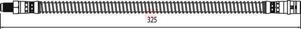Apec HOS4036 Brake Hose - 1