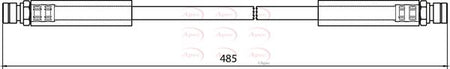 Apec HOS4038 Brake Hose - 1