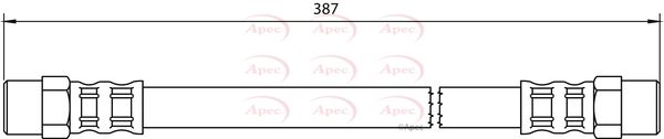 Apec HOS4039 Brake Hose - 1