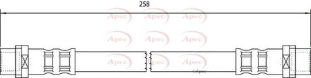 Apec HOS4042 Brake Hose - 1