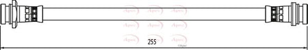 Apec HOS4069 Brake Hose - 1