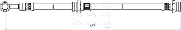 Apec HOS4070 Brake Hose - 1
