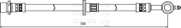 Apec HOS4082 Brake Hose - 1
