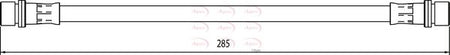 Apec HOS4091 Brake Hose - 1