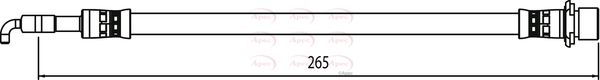 Apec HOS4092 Brake Hose - 1