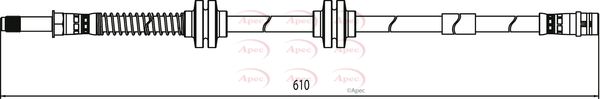 Apec HOS4100 Brake Hose - 1