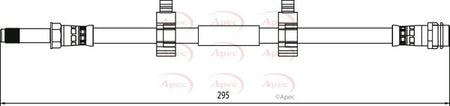Apec HOS4102 Brake Hose - 1
