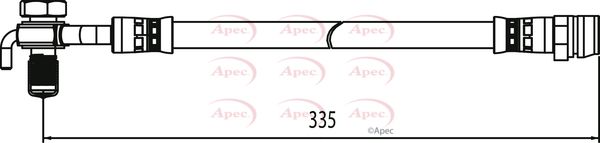 Apec HOS4110 Brake Hose - 1