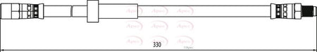 Apec HOS4113 Brake Hose - 1