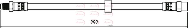 Apec HOS4114 Brake Hose - 1