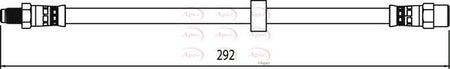 Apec HOS4114 Brake Hose - 1