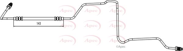 Apec HOS4118 Brake Hose - 1