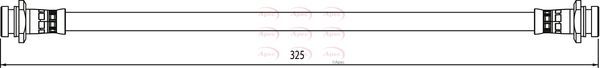 Apec HOS4121 Brake Hose - 1