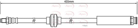 Apec HOS4143 Brake Hose - 1