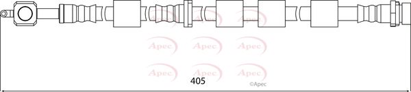 Apec HOS4144 Brake Hose - 1