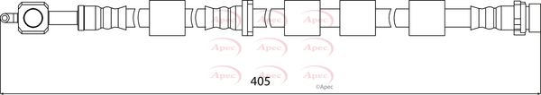 Apec HOS4145 Brake Hose - 1