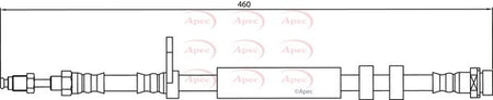 Apec HOS4146 Brake Hose - 1