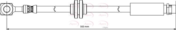 Apec HOS4167 Brake Hose - 1