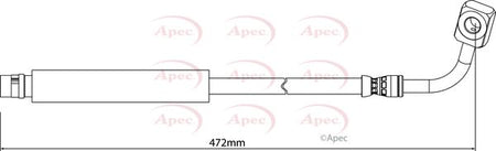 Apec HOS4168 Brake Hose - 1