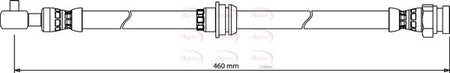 Apec HOS4170 Brake Hose - 1