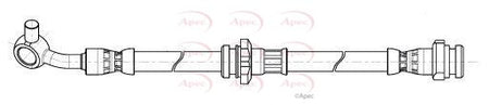 Apec HOS4187 Brake Hose - 1