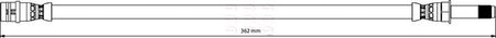 Apec HOS4199 Brake Hose - 1
