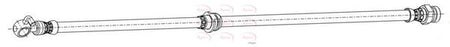 Apec HOS4212 Brake Hose - 1
