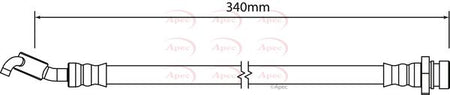 Apec HOS4261 Brake Hose - 1
