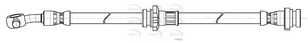 Apec HOS4277 Brake Hose - 1