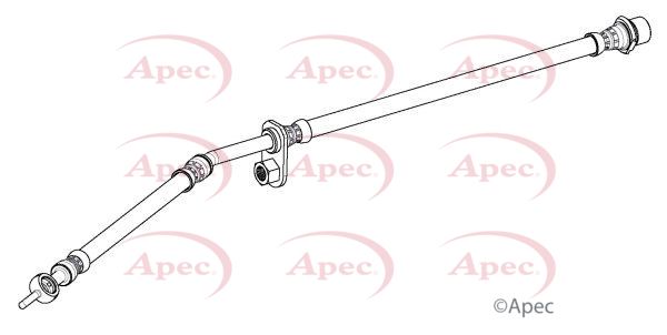 Apec HOS4287 Brake Hose - 1