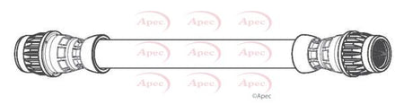 Apec HOS4438 Brake Hose - 1