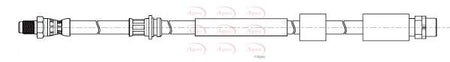 Apec HOS4450 Brake Hose - 1