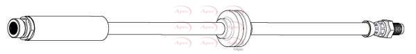 Apec HOS4482 Brake Hose - 1