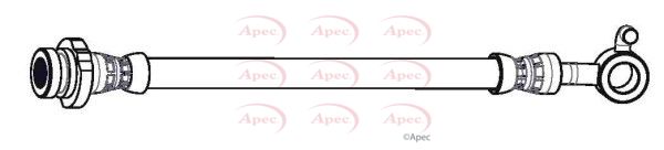 Apec HOS4487 Brake Hose - 1