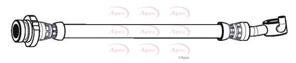 Apec HOS4488 Brake Hose - 1