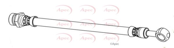 Apec HOS4494 Brake Hose - 1