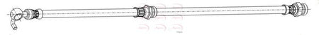 Apec HOS4498 Brake Hose - 1